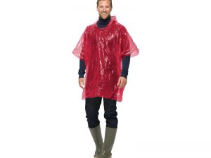PF kertakäyttöinen sadetakki poncho