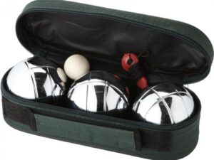 Petanque peli omalla logolla