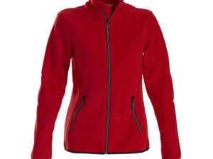 Fleece takki logo painatuksilla