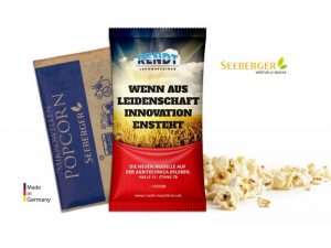 Popcorn omalla painatuksella