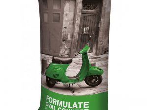Formulate Oval Counter desk messupöytä