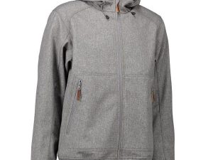 ID meleerattu softshell-takki omalla logolla