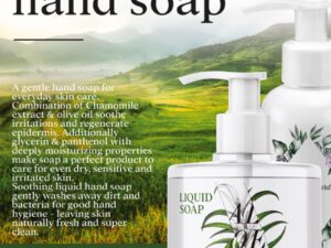 Käsisaippua omalla painatuksella 150ml