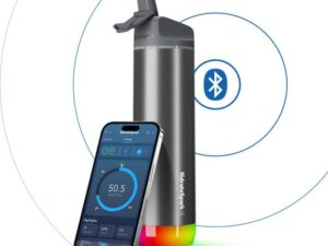 HidrateSpark PRO 600 ml älyjuomapullo logolla